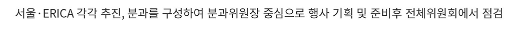 추진 조직