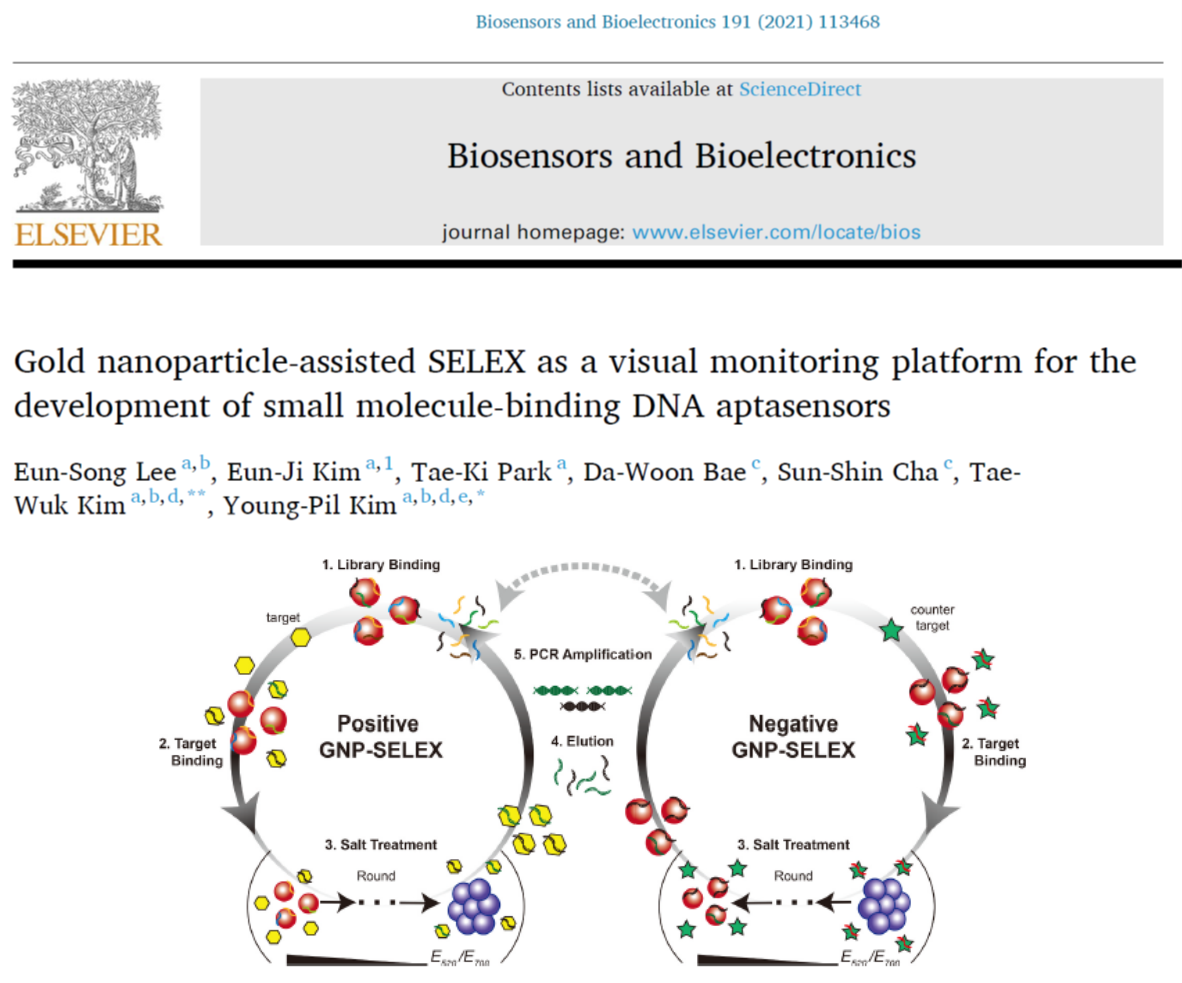 [Publication] BIOSENSORS & BIOELECTRONICS 191 (2021) 113468