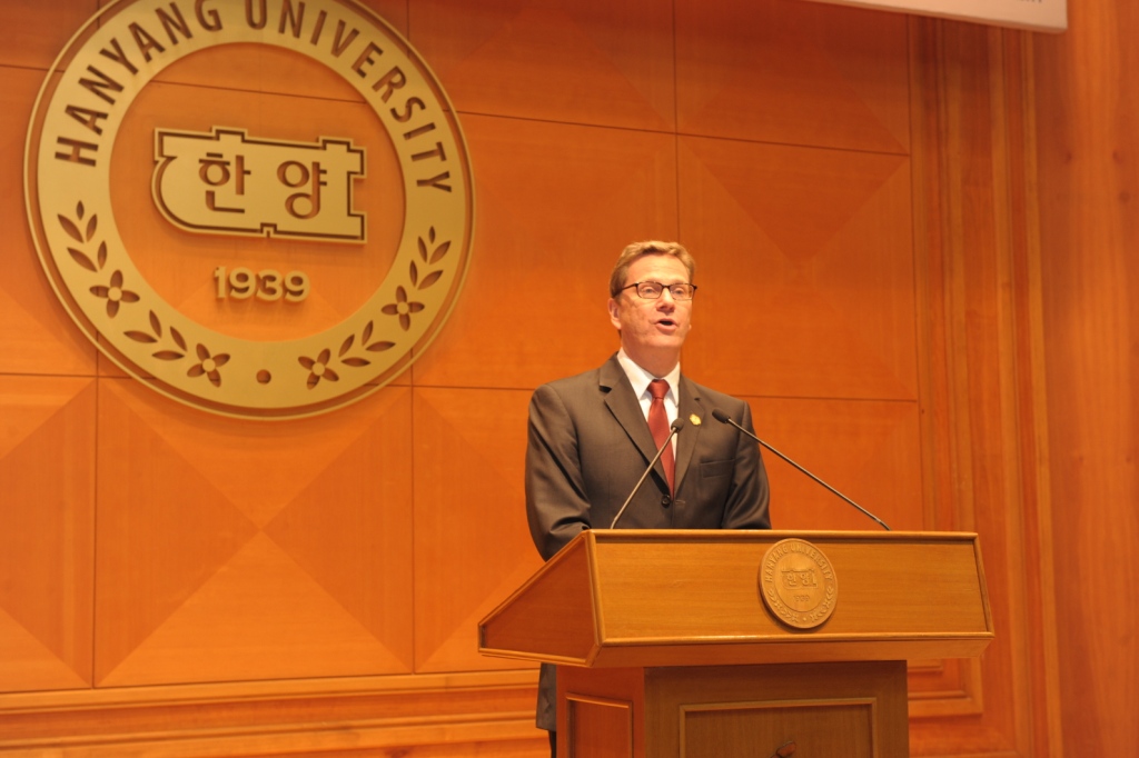 귀도 베스터벨레 독일연방공화국 외무장관 특강