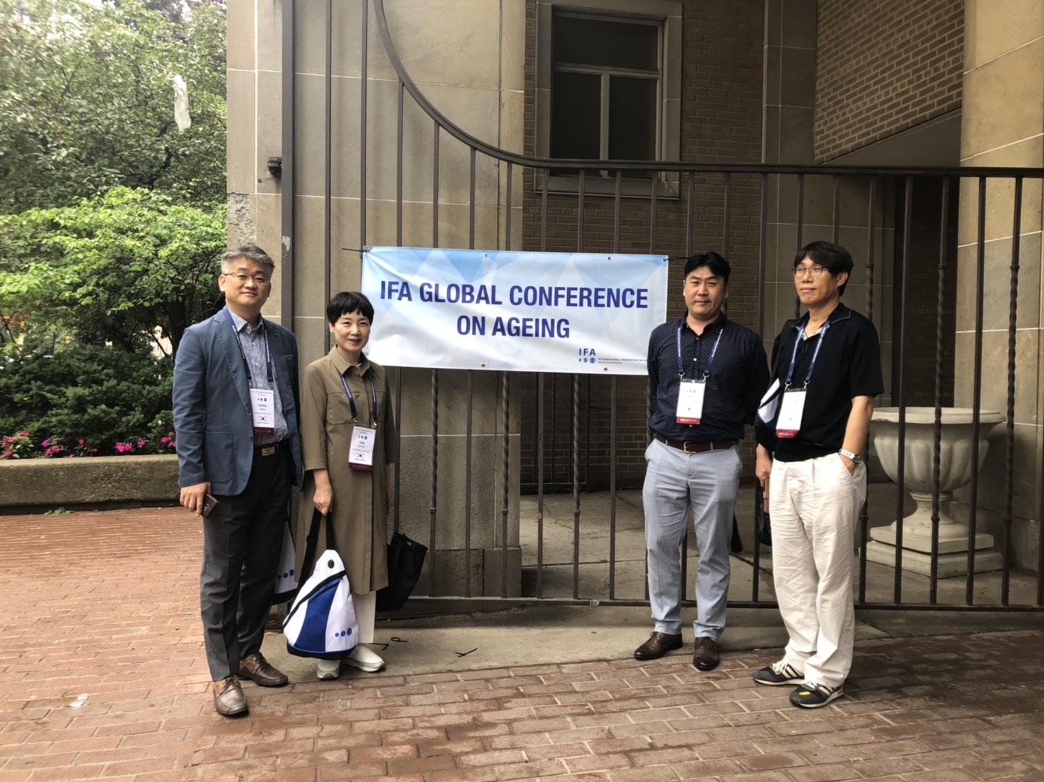 IFA Global Conference on Ageing 참석